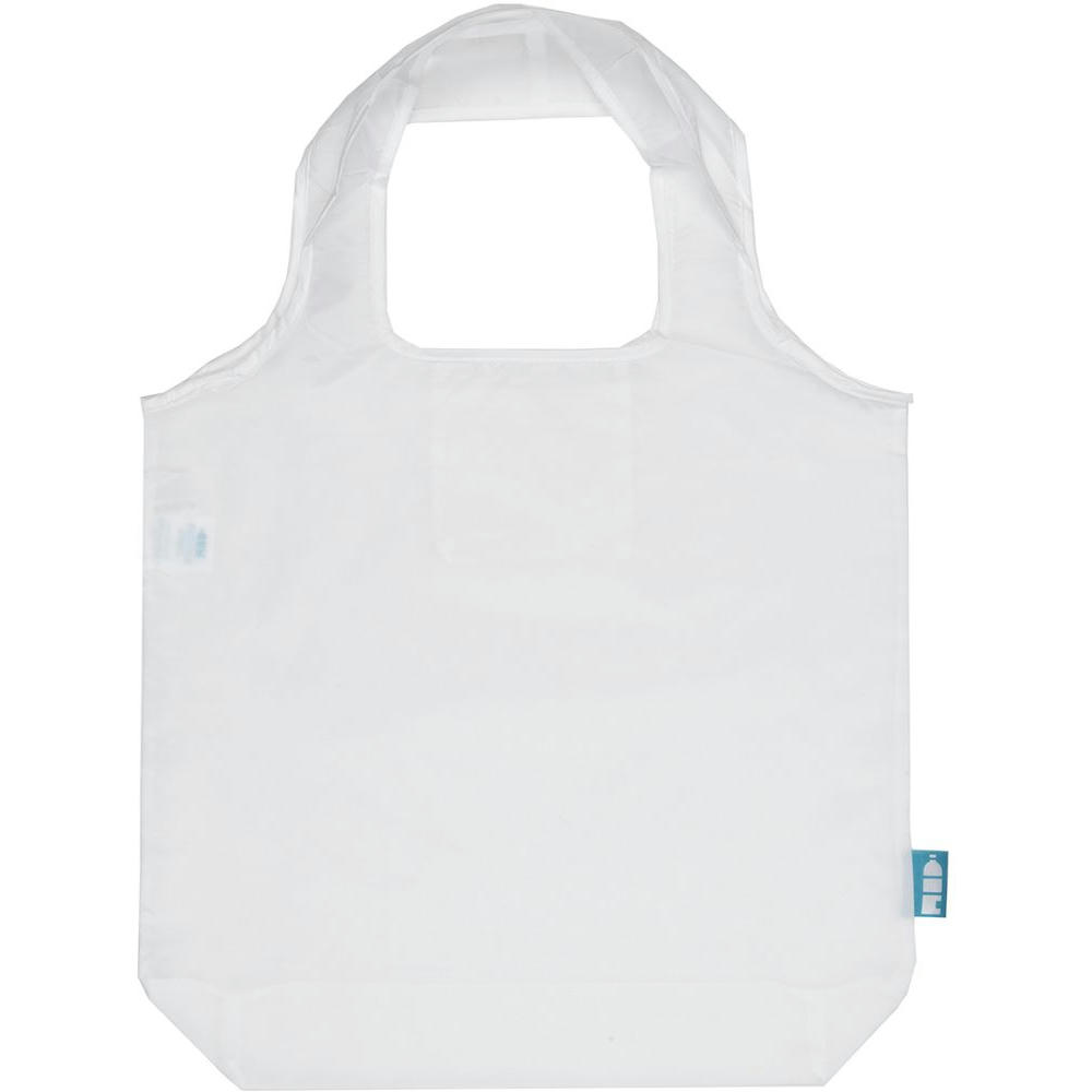 Recycle Bags Faltbare Einkaufstasche RPET, Weiß