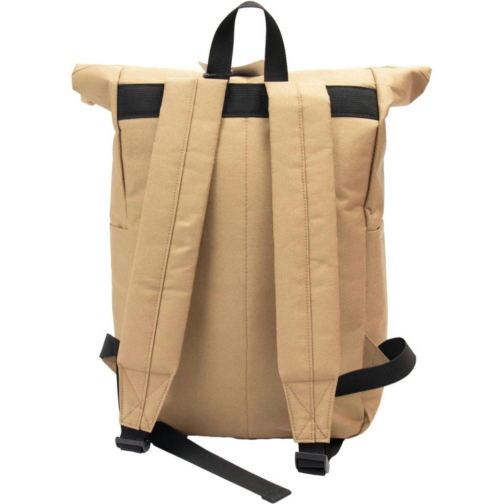 Recycle Bags Basic rolltop rucksack, Sand