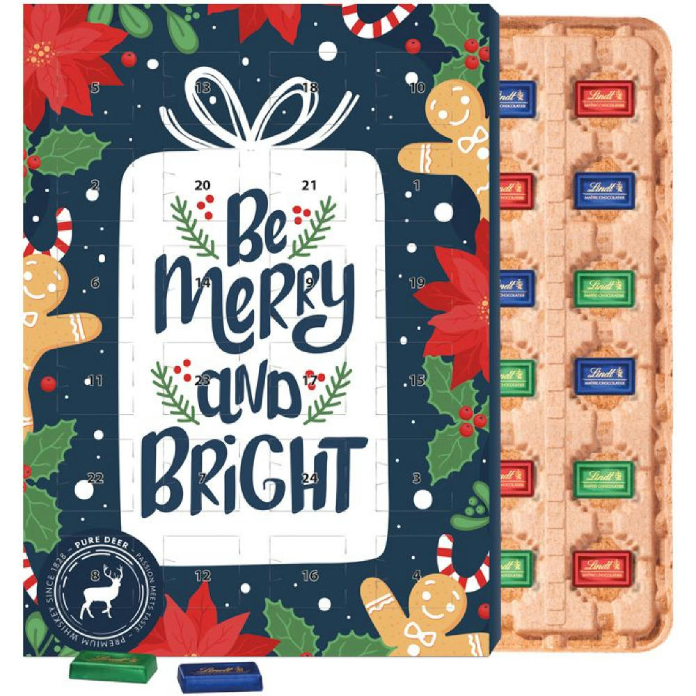 Marken Wand Adventskalender ECO, verschiedene Füllvarianten