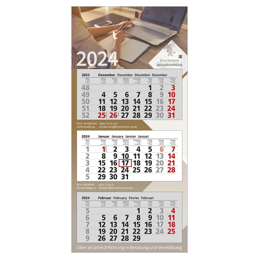 Wandkalender Premium 3