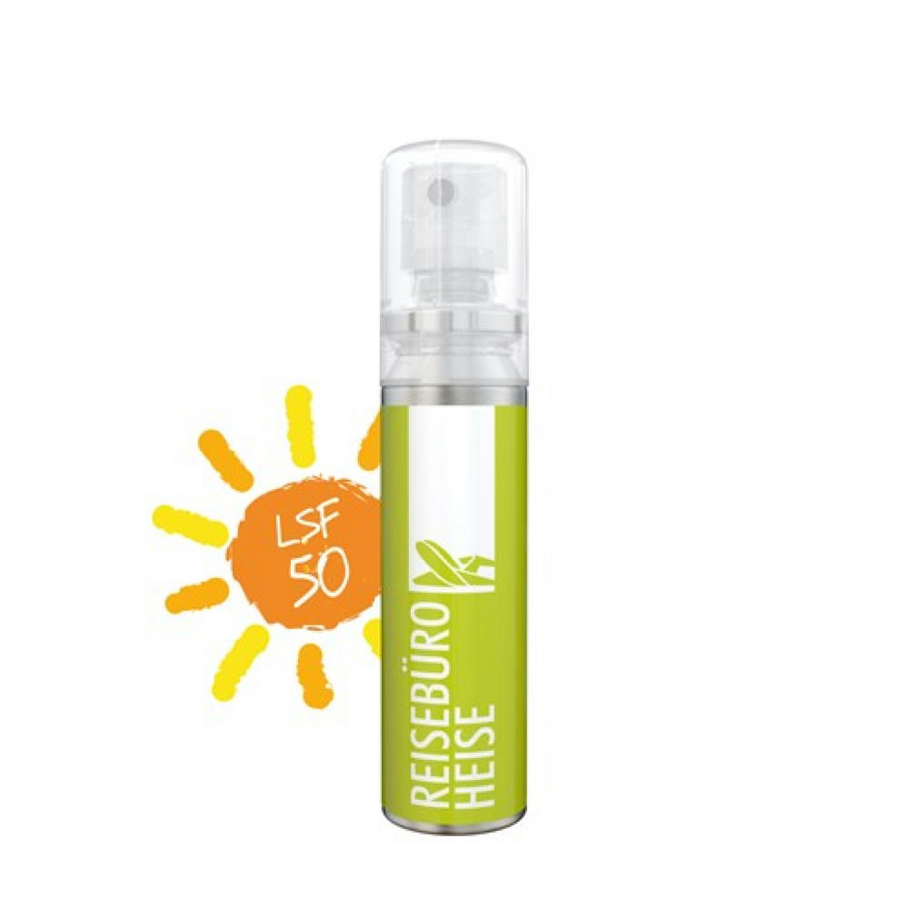 20 ml Pocket Spray - Sonnenschutzspray LSF 50 - Body Label