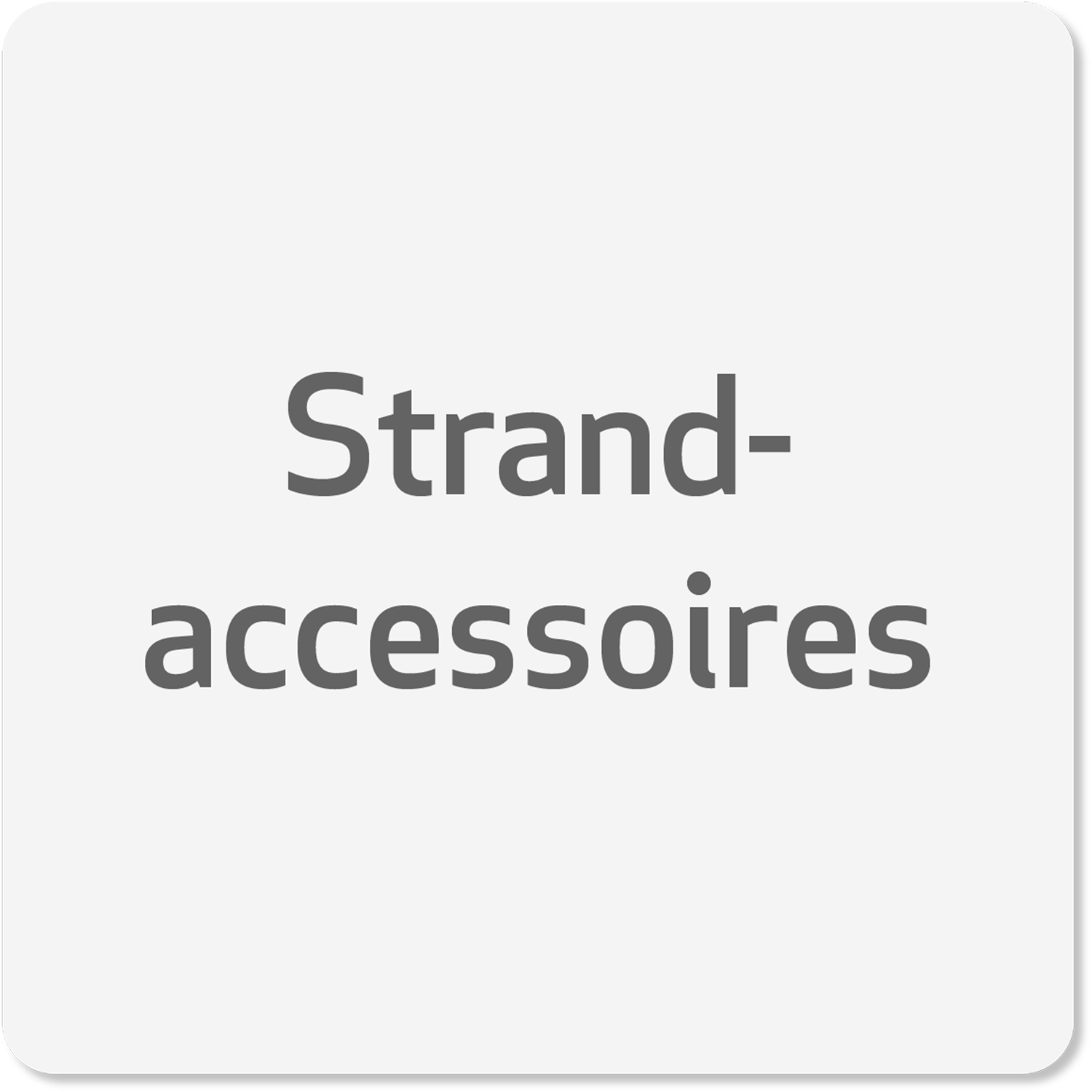 Strandaccessoires