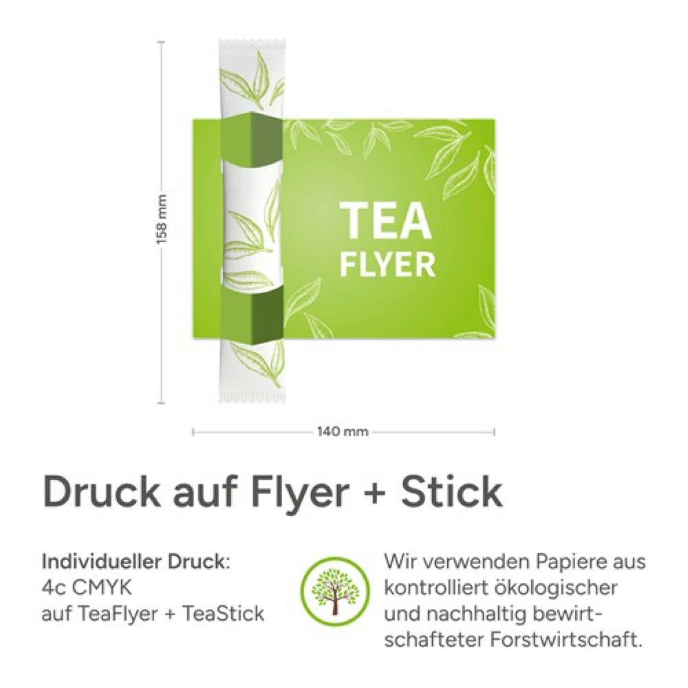 TeaFlyer inkl. 1 TeaStick "Individual"