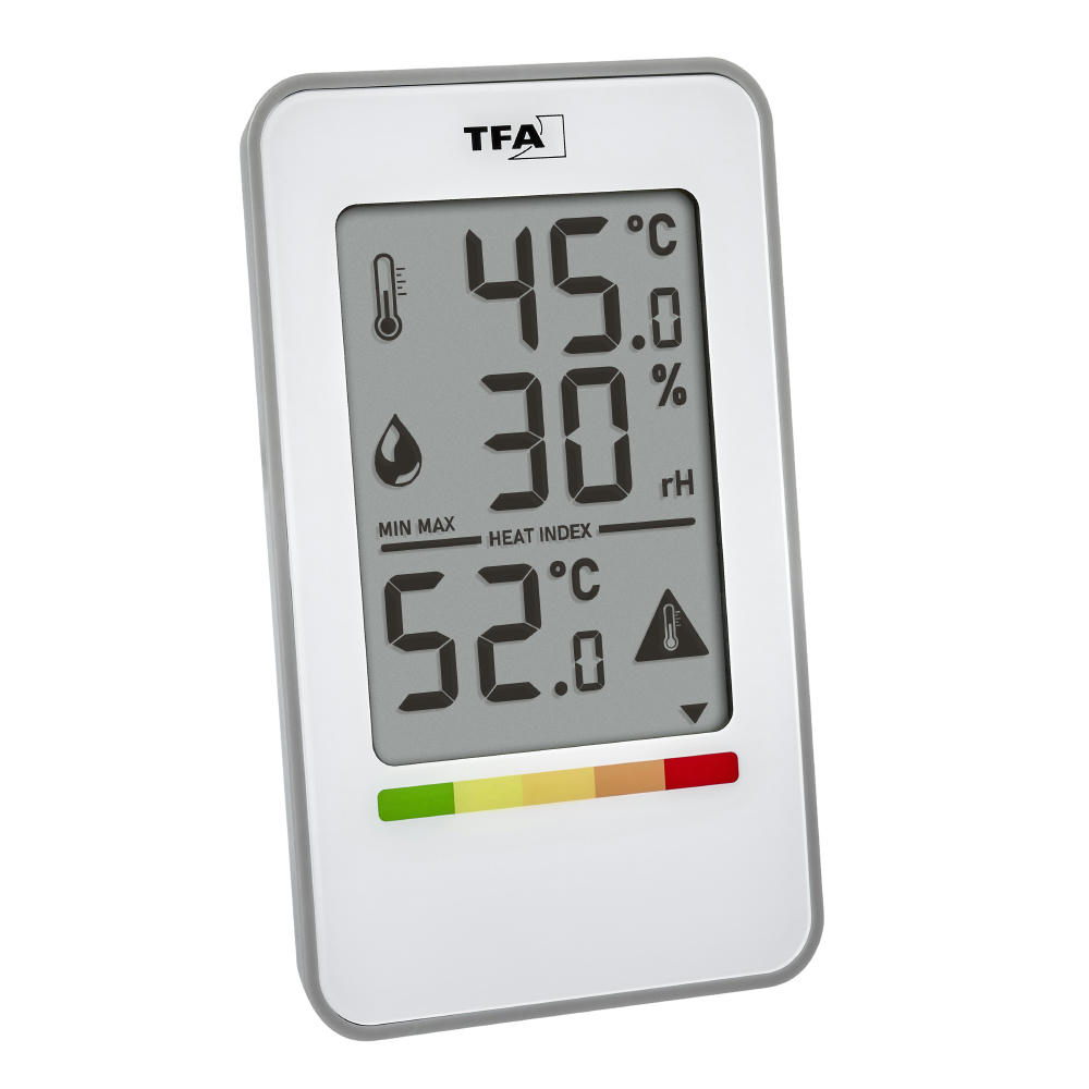TFA HEATCHECK Digitales Heat Index Thermo-Hygrometer