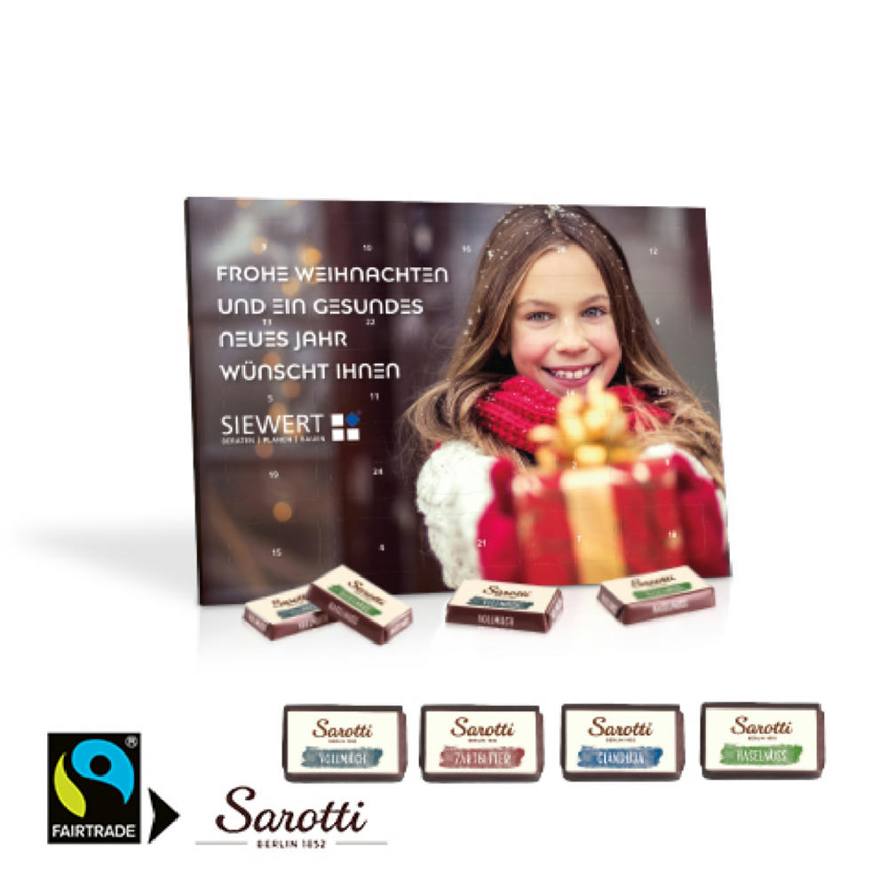 Tisch-Adventskalender Sarotti "Business Exklusiv"