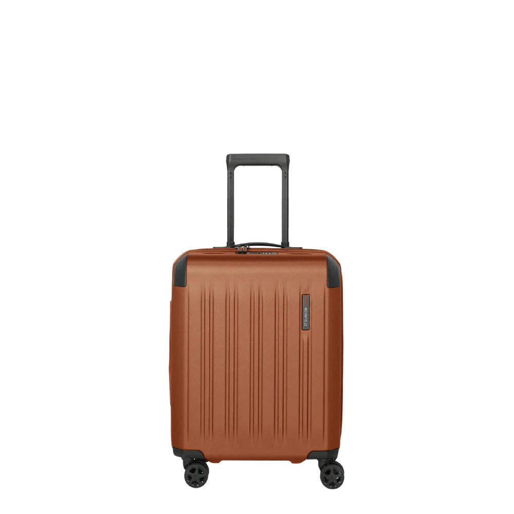 travelite DYNAMIIC 4-Rollen Trolley S+ Kupfer