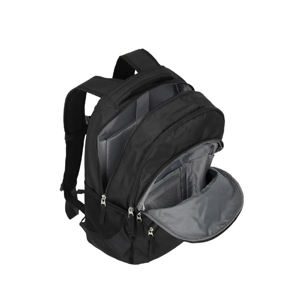 travelite BASICS Rucksack Melange Schwarz