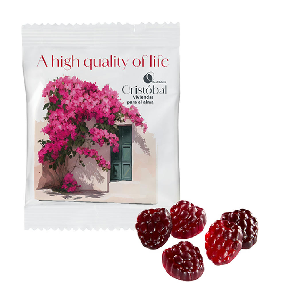 Veganes Fruchtgummi -80% Zucker