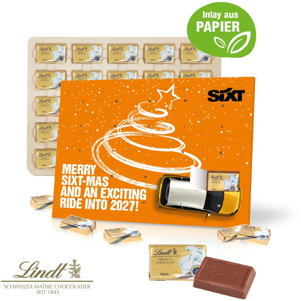 LINDT Tisch-Adventskalender „Select Edition“ Organic